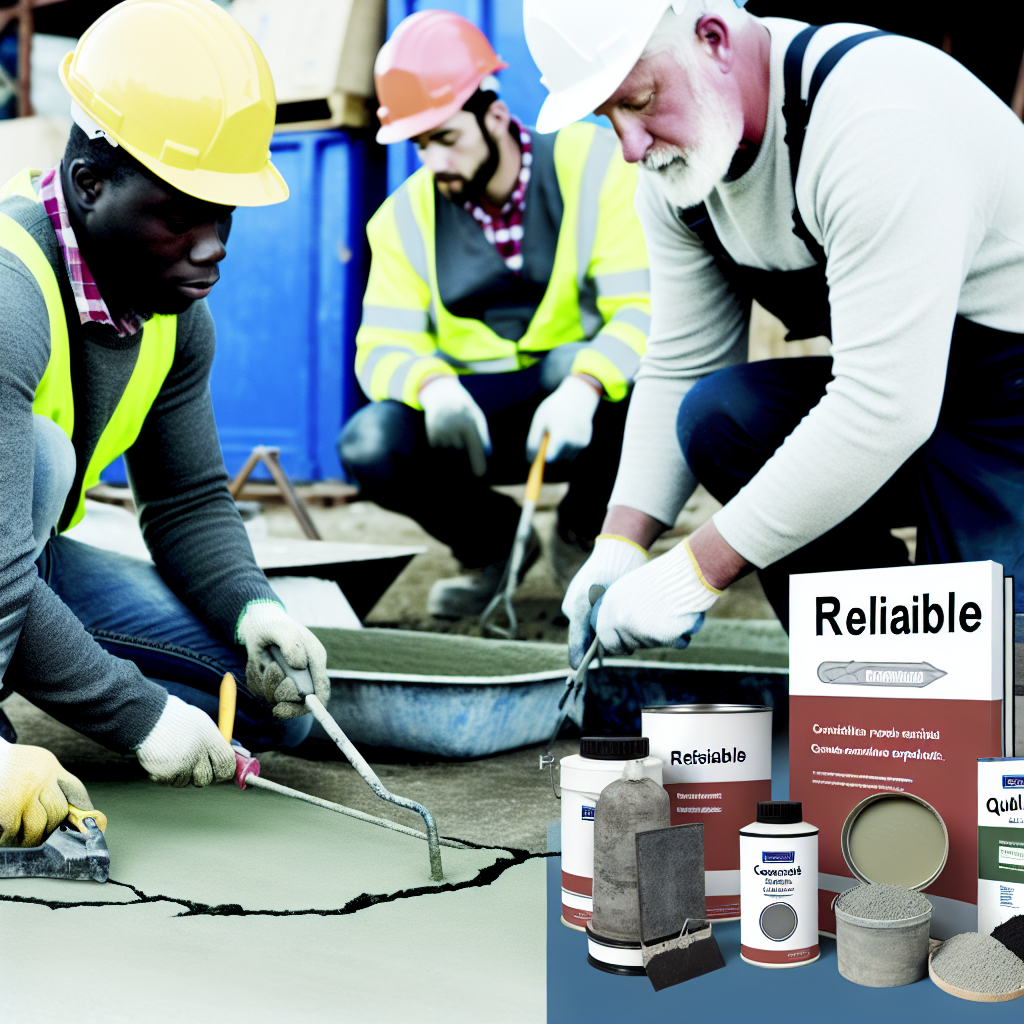 Concrete Repair Products You Can Trust