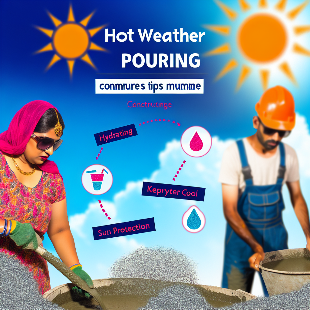 Tips for Pouring Concrete in Hot Weather