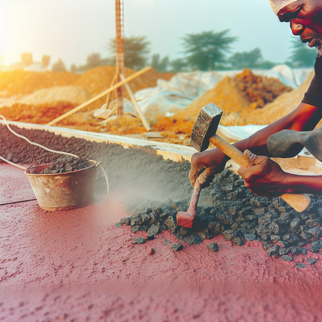 removing dried concrete