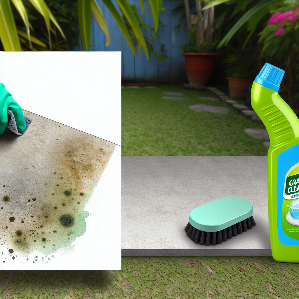 dried concrete cleaner